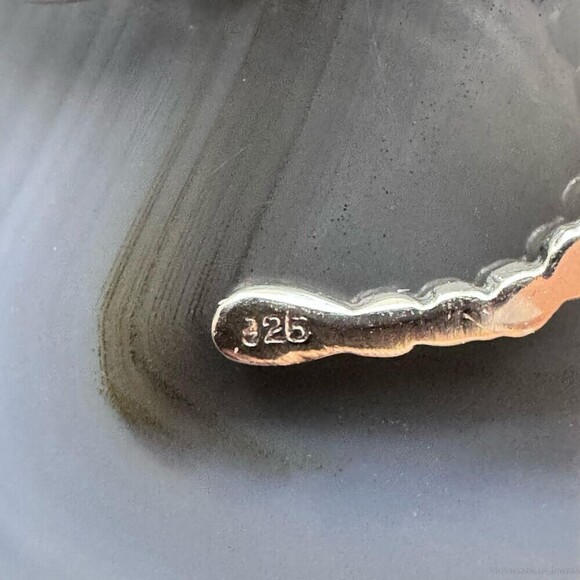 Sterling Silver Dragonfly Decorated Pendant For Women - Picture 6 of 10